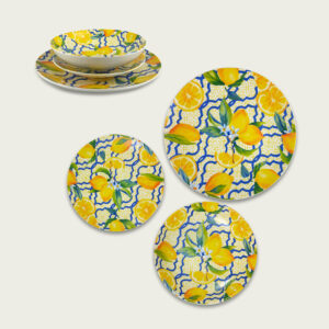 Porselein Servies Ischia 3-delig per stuk verkrijgbaar - 27 CM diner bord