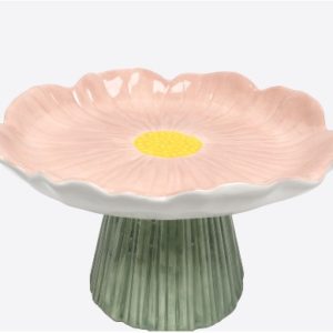 Porseleinen Taartplateau Fiore - per stuk