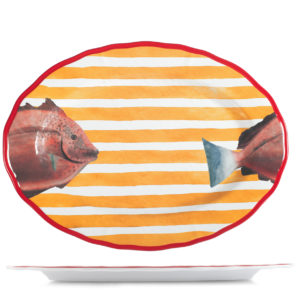 Melamine Pescare Ovaal 46 CM