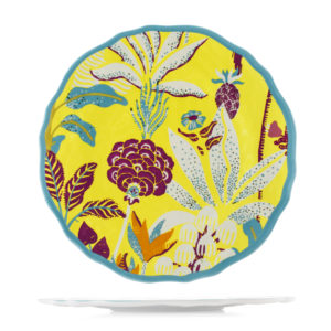 Melamine Blossom bord 28 CM