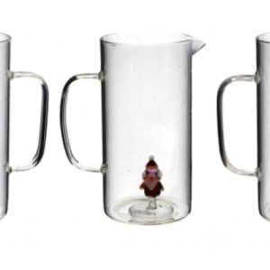 Glazen Natale Karaf - per 3 stuks