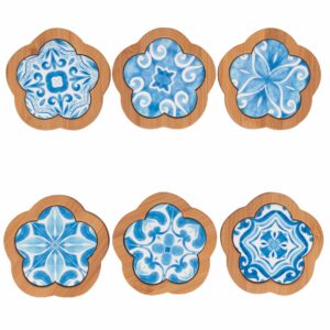 Onderzetters Azzurro - per 6 stuks