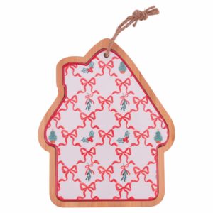 Borrelplank Natale huis - per stuk